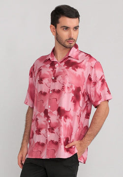 Nade Japan NTA71 Kemeja MKM Men Basic Tie Dye Pink