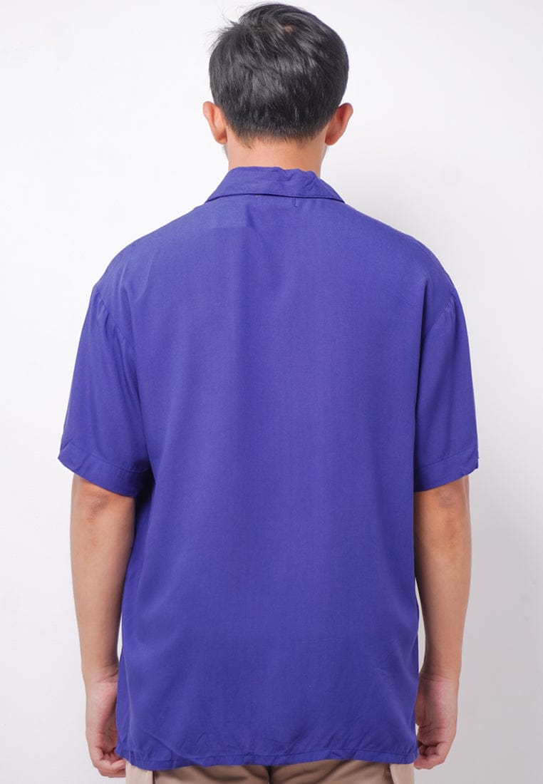 Nade Japan NTA76 Kemeja MKM Men Basic Polos Navy With Pocket