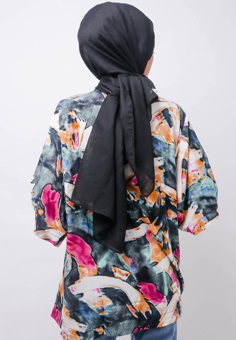 Nade Japan NTA88 KMN Kimono Unisex Abstrak Tosca