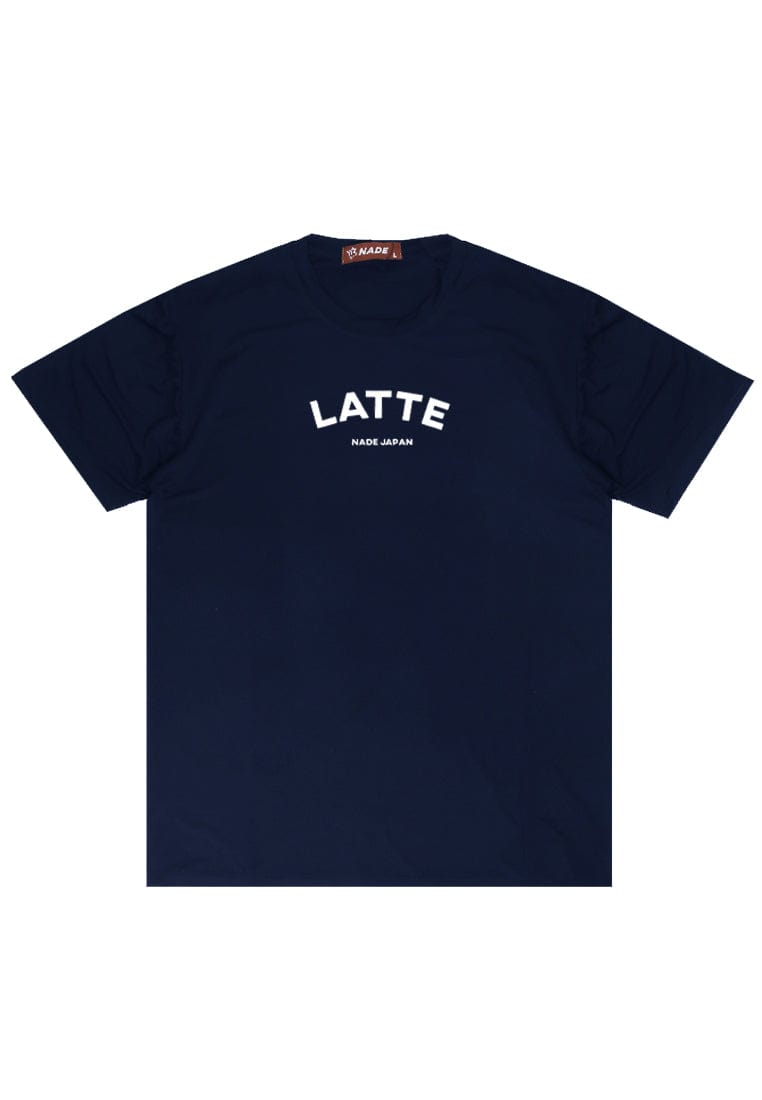 Nade NTB35 Kaos Pria Tangan Pendek Ringan Anti Kusut Nade Japan Latte Navy