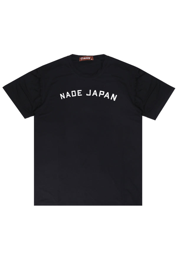 Nade NTB61 Kaos Pria Tangan Pendek Ringan Anti Kusut Nade Japan White Hitam