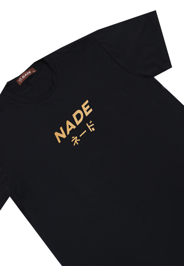 Nade NTB70 Kaos Pria Tangan Pendek Ringan Anti Kusut Yellow Big Nade Dateng