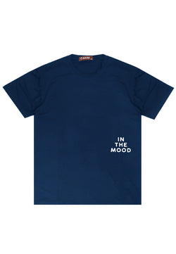 Nade NTB76 Kaos Pria Tangan Pendek Ringan Anti Kusut In The Mood Waist Navy