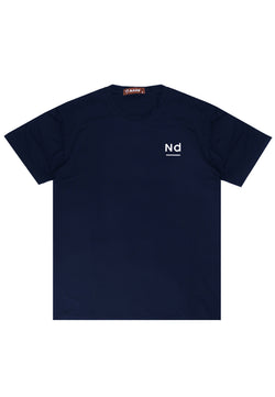 Nade NTB79 Kaos Pria Tangan Pendek Ringan Anti Kusut Nd 1Line Dakir Navy