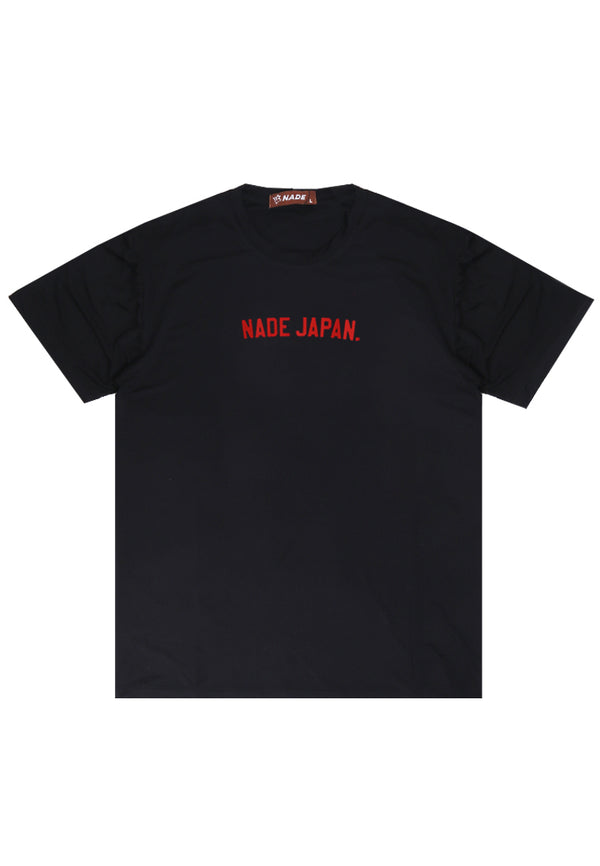 Nade NTB89 Kaos Pria Tangan Pendek Ringan Anti Kusut Nade Japan Red Dateng Black