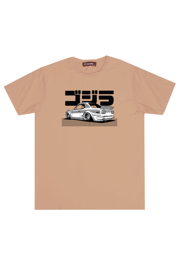 NTC40 kaos anime mobil anti kusut khaki