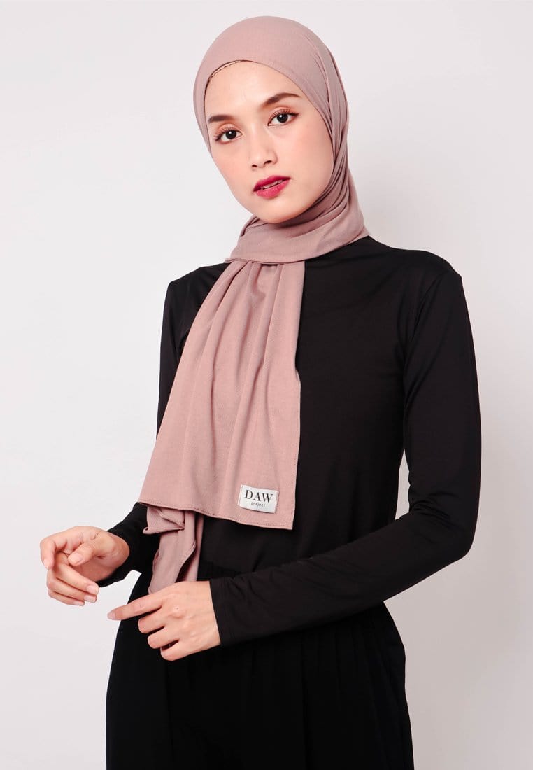 Daw Project DH045 Hijab Pashmina Milan Coklat Susu