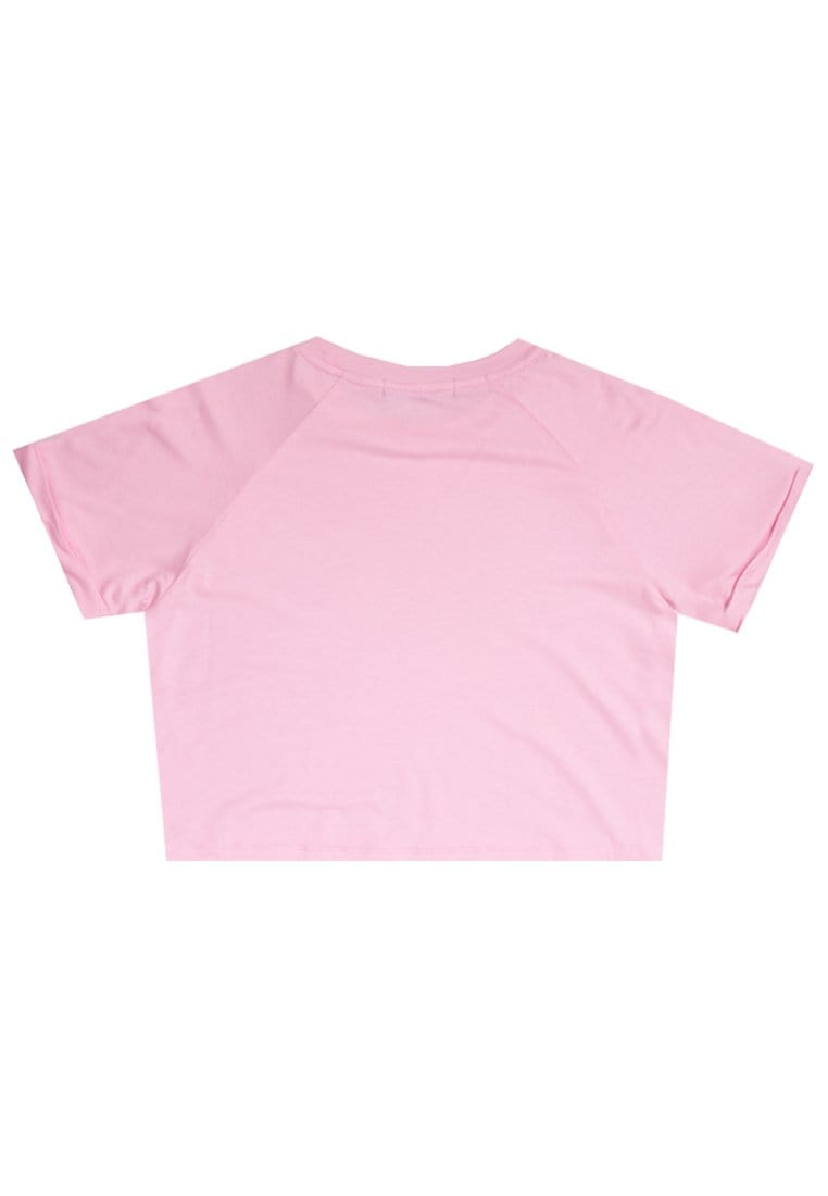 Third Day LTD88 STCP Crop Top Logo Pink Kaos Casual Wanita