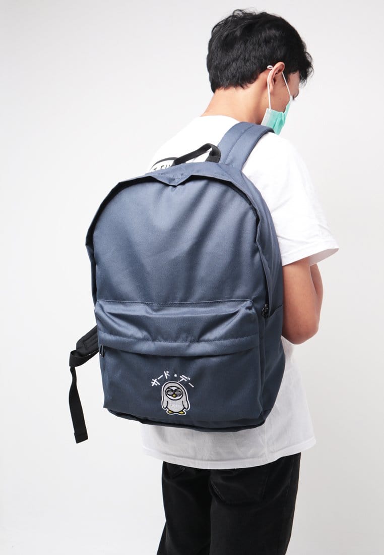 Td Friends AMB11 Backpack Pria Dj Rock Thirdday Navy