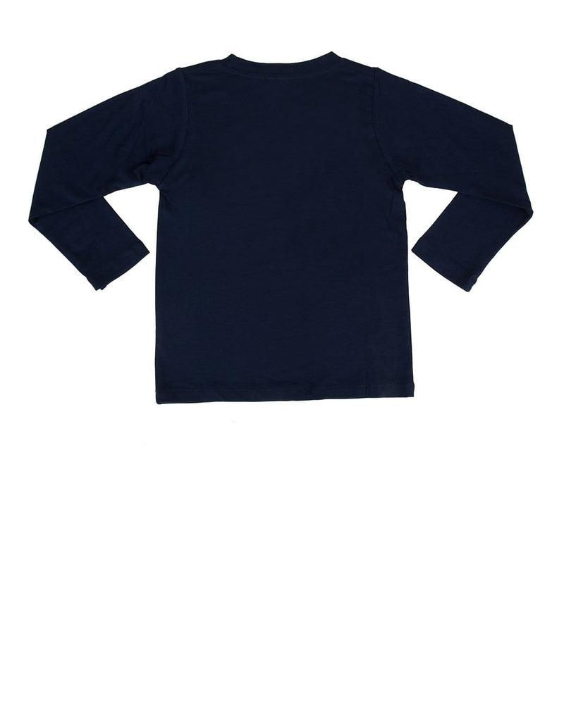 Td Kids DT123 draco outline navy kaos balita lengan panjang