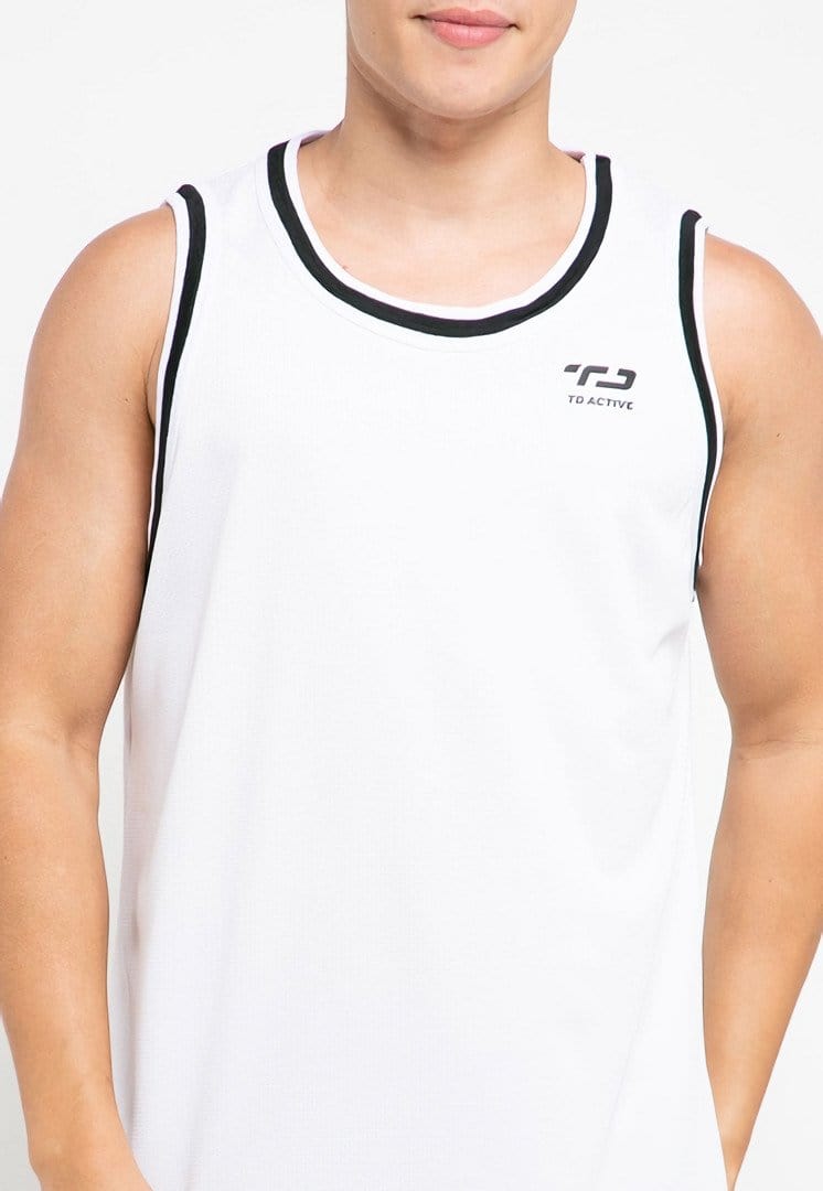 Td Active MS120 basketball jersey logo putih