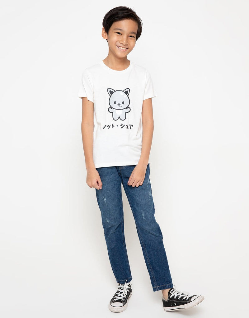 Td Kids BT171 kaos anak tido confused white