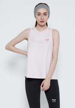 Td Active LS062 YB2 yoga sleeveless pink