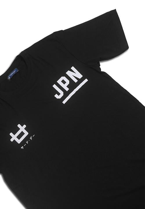 Third Day MTC55C logo JPN blk T-shirt Hitam