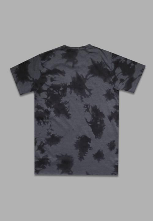 MT976U s-s Men tiedye Logo grey