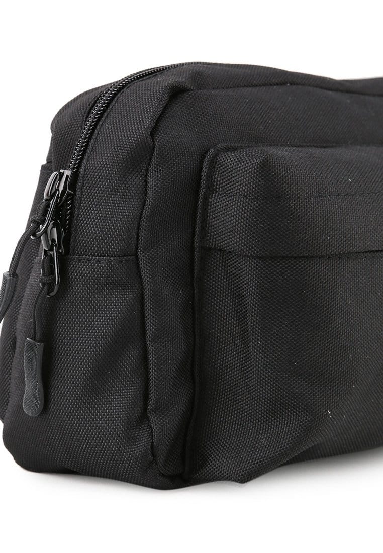 Third Day AM087 thirdday tas casual pria waist bag katakana medium hitam