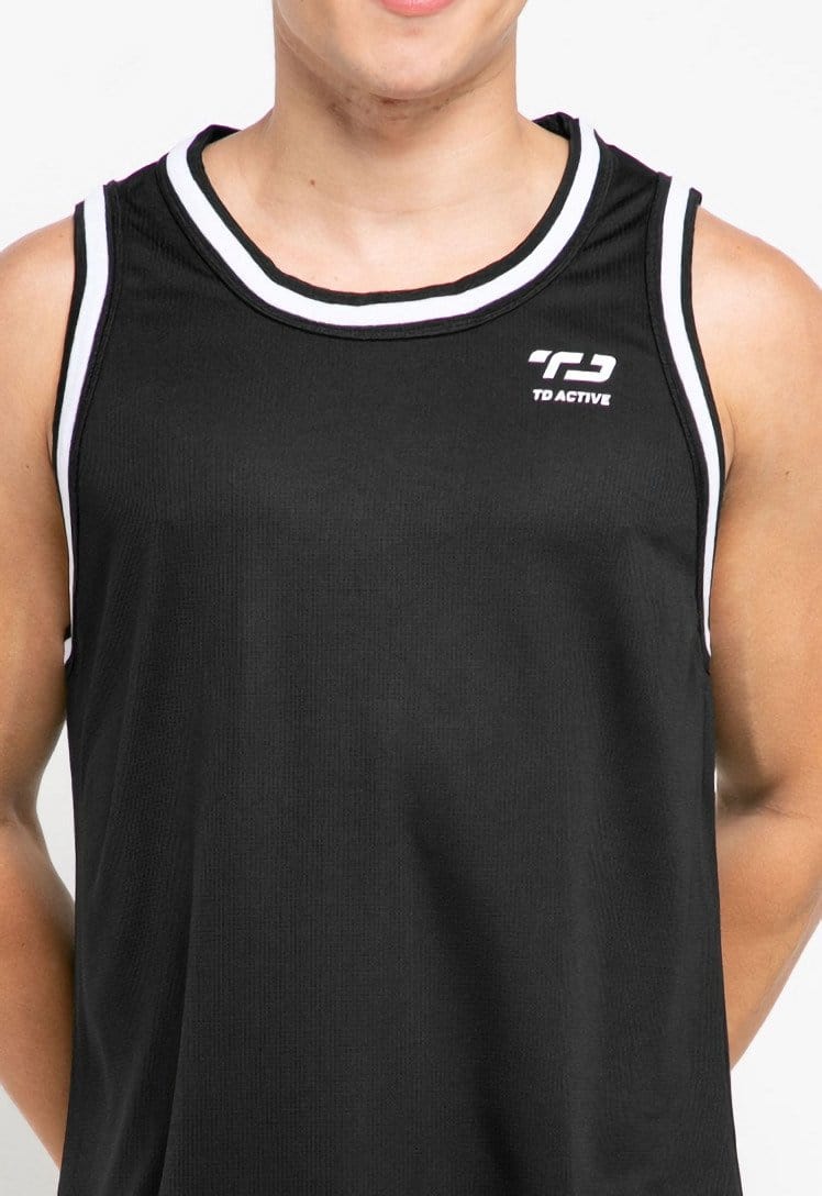 Td Active MS119 basketball jersey logo hitam