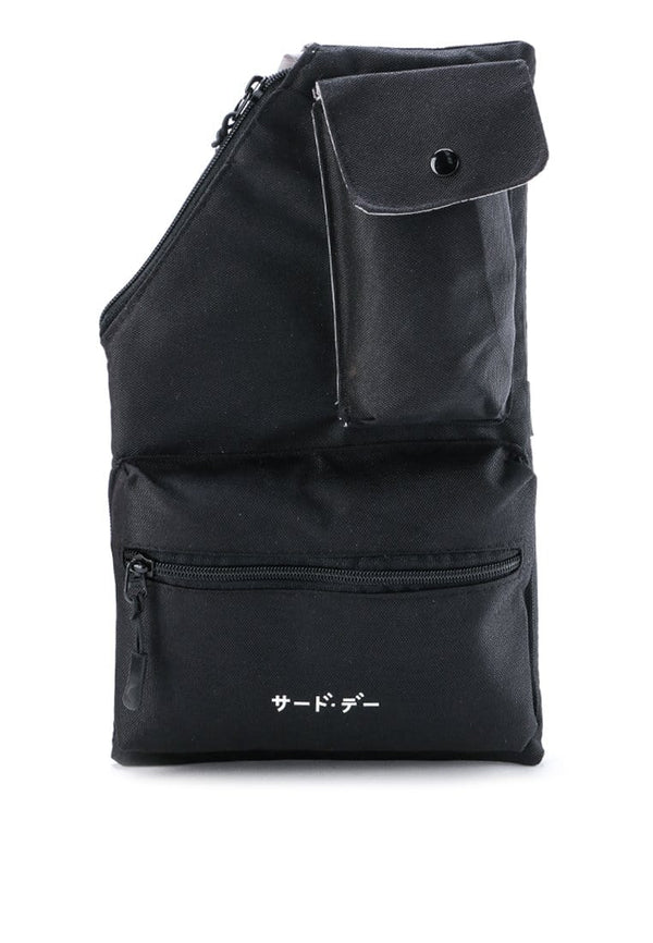 Third Day AMB14 One Side Tactical Vest Bag Katakana Hitam