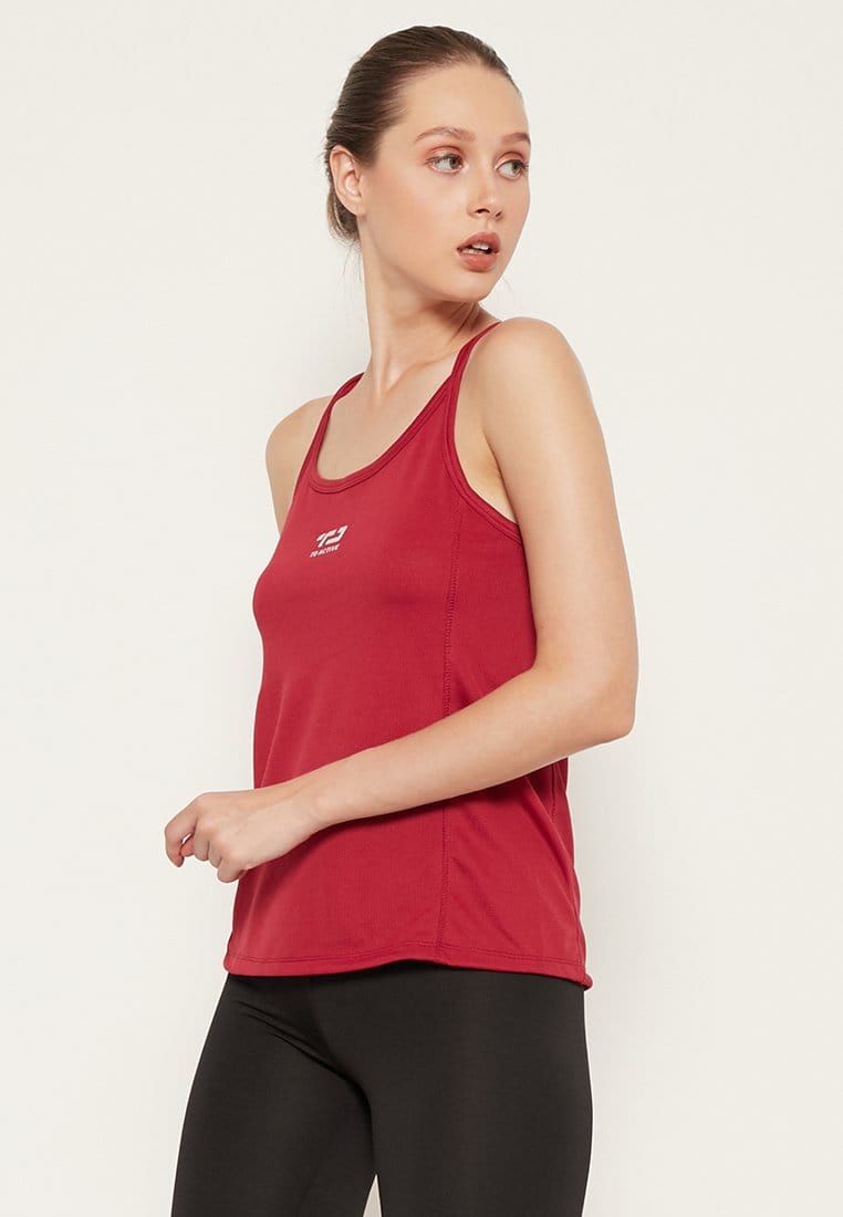 Td Active LS024 Sport tr tanktop running wanita dateng maroon