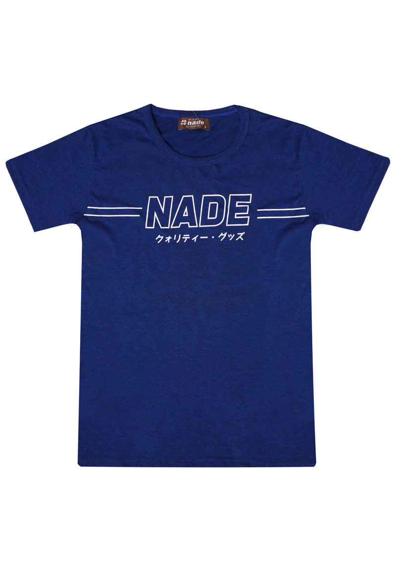 FT025W s/s Lds Nade Outline blue
