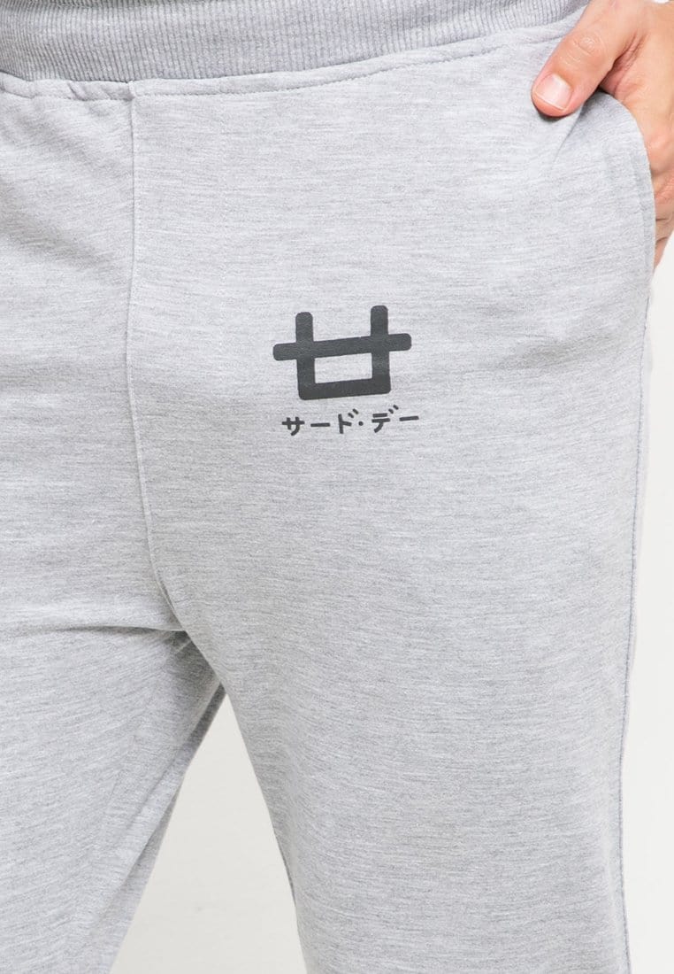 Third Day MB071 Long jogger logo grey m71