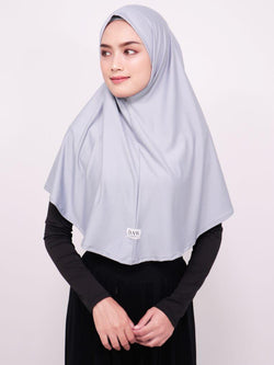 Daw Project DH010 Hijab Instan Berlin Abu