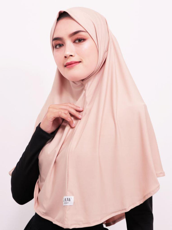 Daw Project DH001 Hijab Instan Berlin Beige