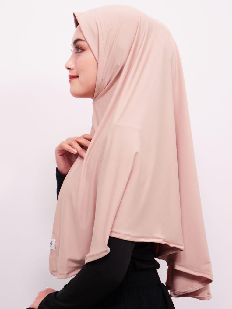 Daw Project DH001 Hijab Instan Berlin Beige