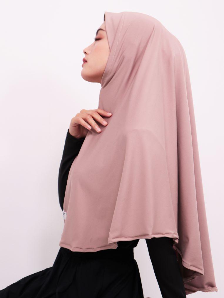 Daw Project DH004 Hijab Instan Berlin Mocca