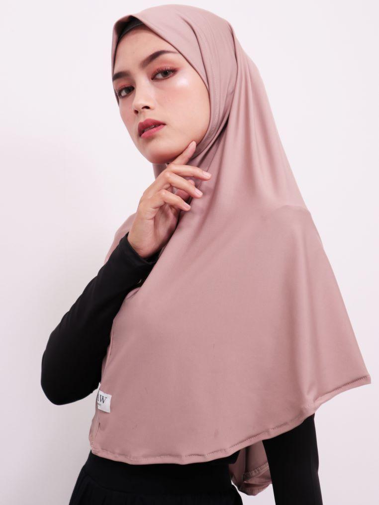 Daw Project DH004 Hijab Instan Berlin Mocca