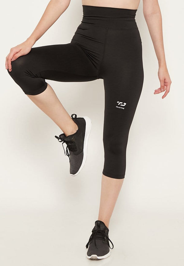 Td Active LB030 compression legging toreador olahraga wanita black