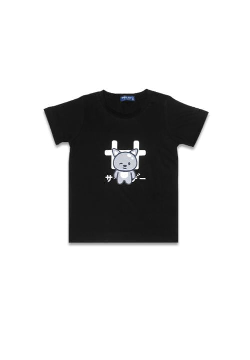 Td Kids DT105 tod tido stand logo blk T-shirt Hitam