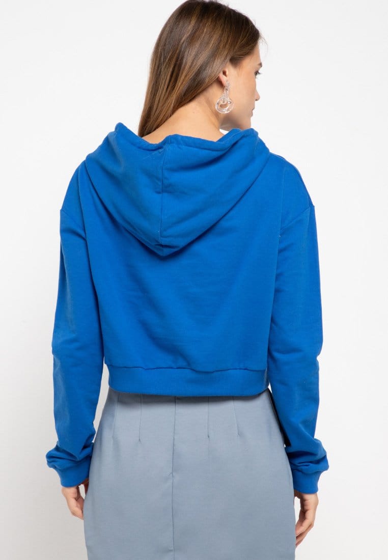 MP008 pbch crop hoodie thdy sign rectangle blue benhur