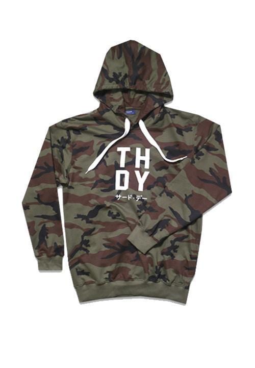 MTA58W Men Hoodie Brwn Camo THDY