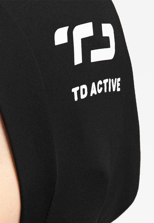 Td Active  LH013 sport hijab betta hitam