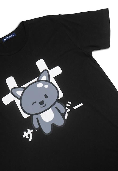 Td Friends tido stand blk T-shirt Hitam MTD08C