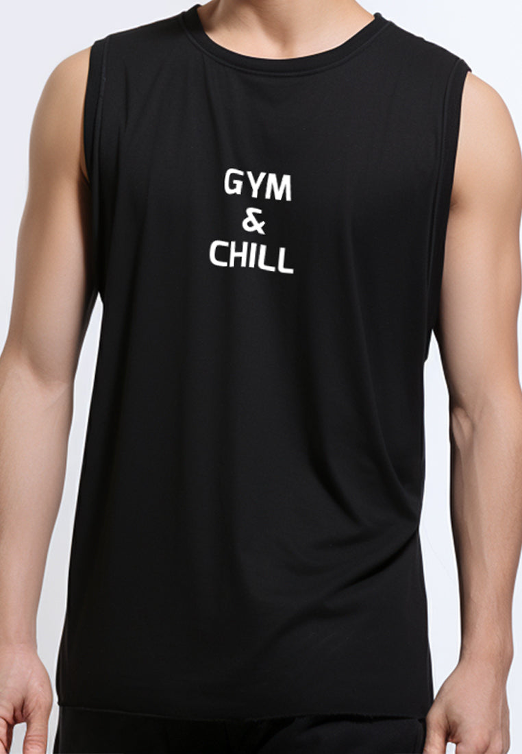 MSA10 baju kutung gym tank top sleeveless tees 