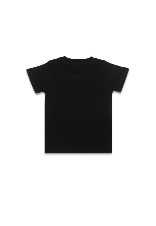 Td Kids DT105 tod tido stand logo blk T-shirt Hitam