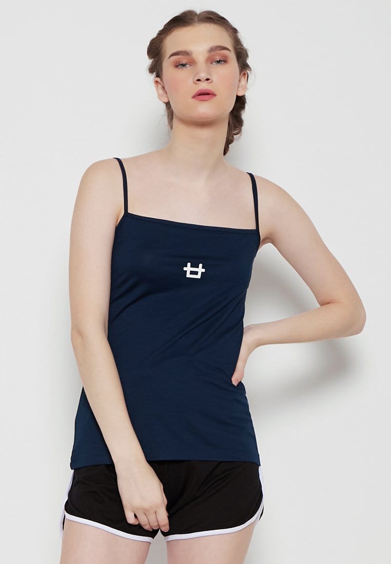 Third Day LTD18 HEM camisole kamisol tanktop tali logo navy