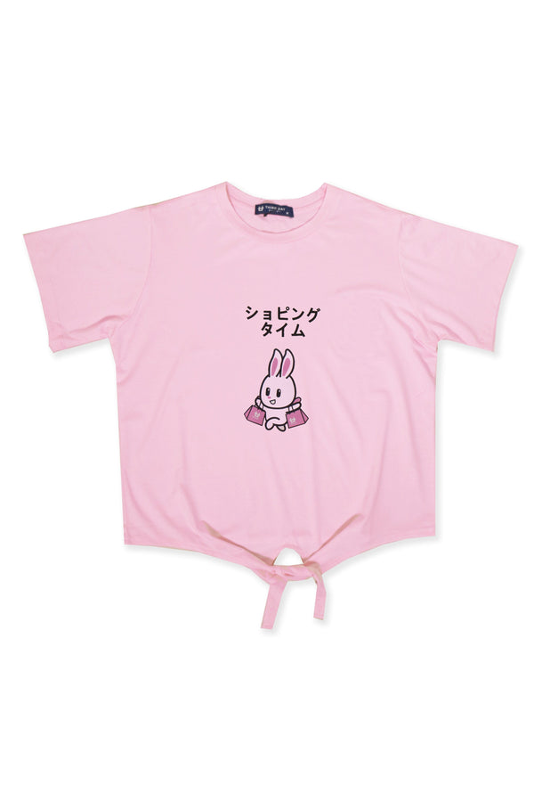 Td Friends LTD24 CK  Angel-B shopping crop knot pink