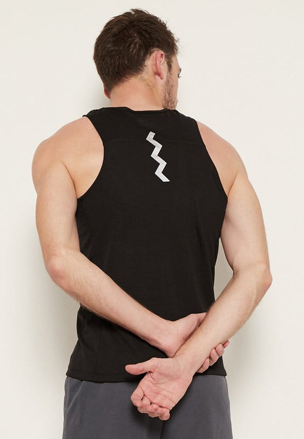 Td Active MS107 dateng back zigzag tr tanktop jersey hitam