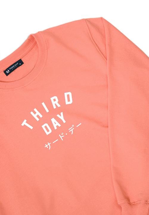 LMP001F Ladies Td simple sweater pk Pink