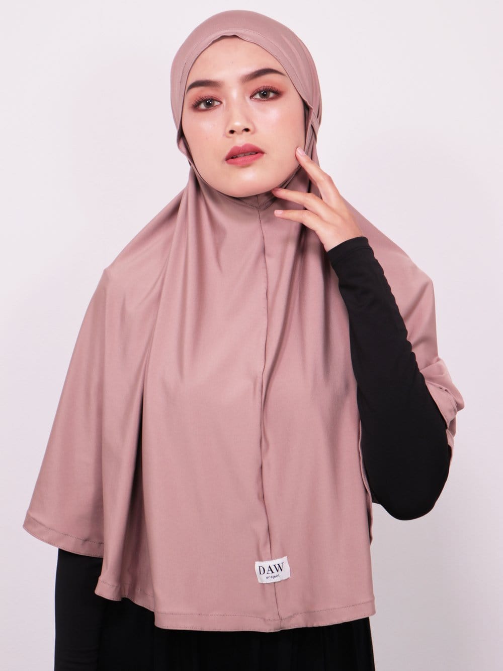 Daw Project DH005 Hijab Wina Mocca