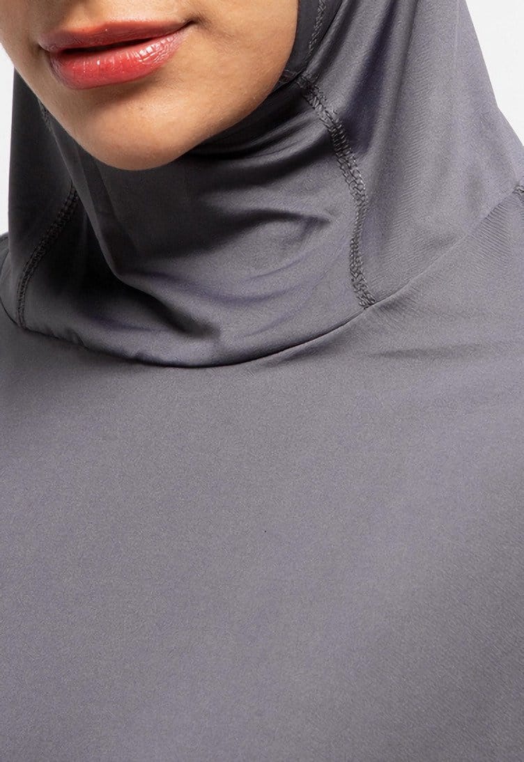 Td Active LH072 Sport Hijab Delta Abu Tua