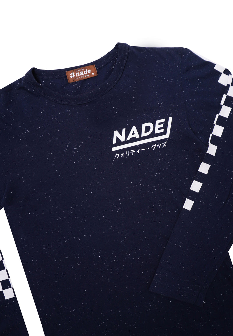 FT028W l/s Lds Nade cst one stp navy nap