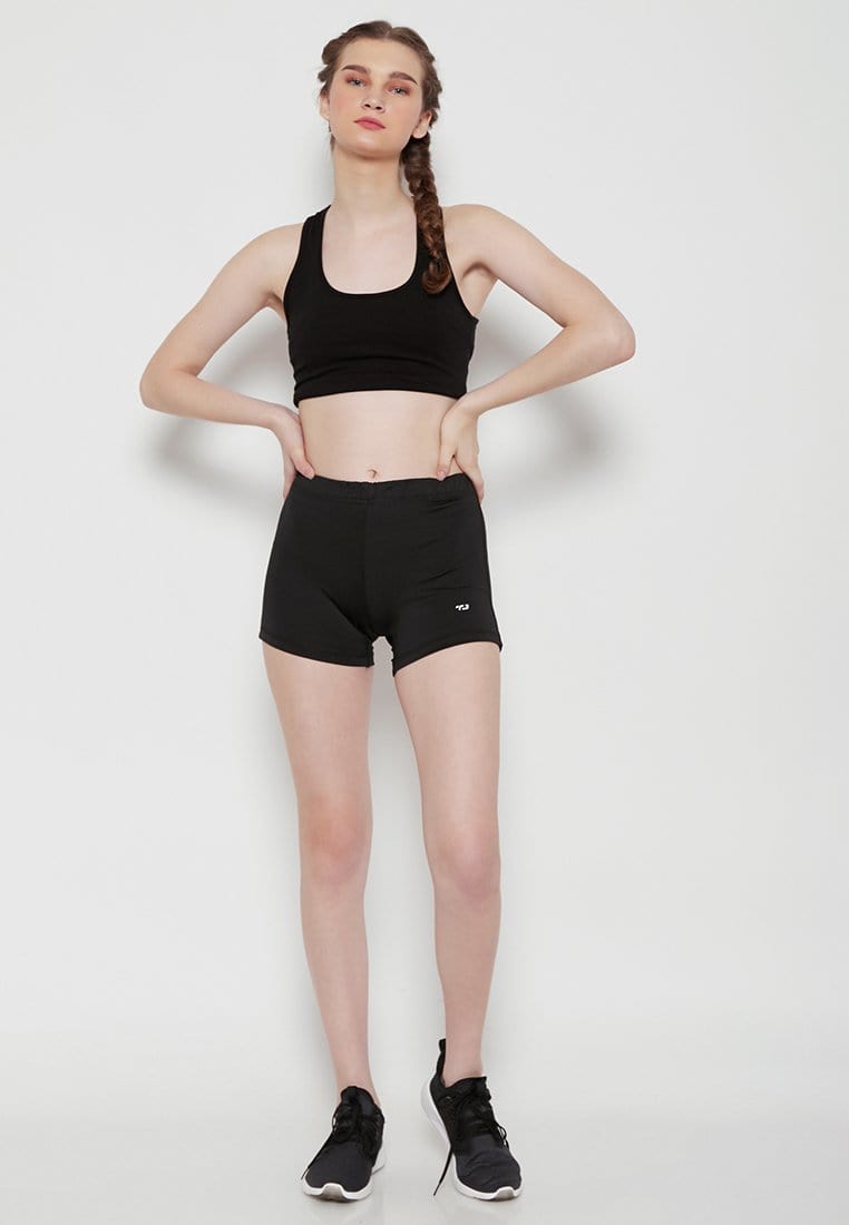 Td Active LB036 WHP Sport hot pants celana pendek mini hitam