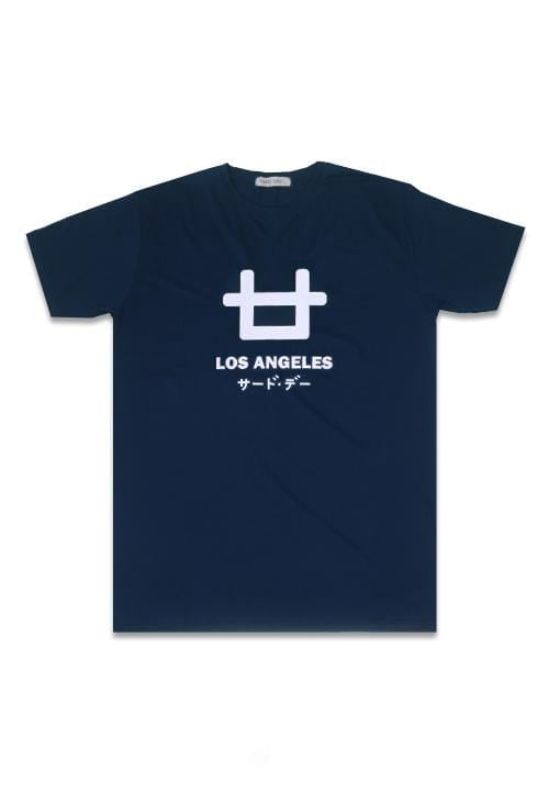 Td Friends MTC83B los angeles logo nv T-shirt Navy