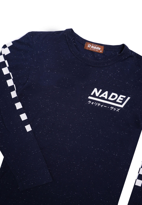 FT028W l/s Lds Nade cst one stp navy nap