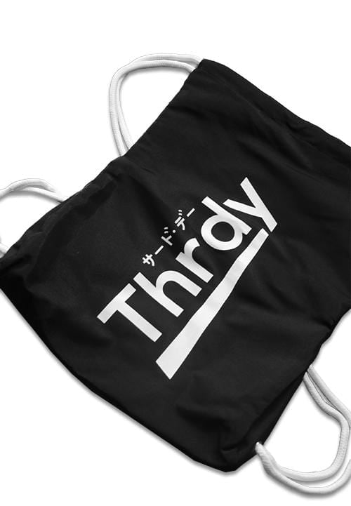 Third Day AM053C gymsack thrdy BLK Tas Serut Hitam