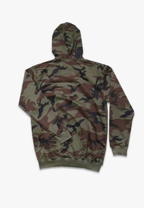 MTA58W Men Hoodie Brwn Camo THDY
